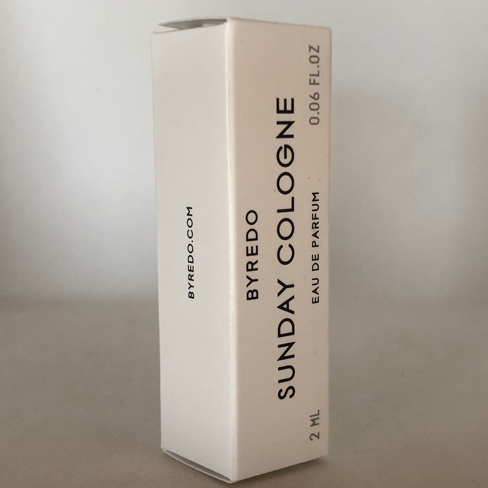 BYREDO SUNDAY COLOGNE VIAL SAMPLE 0.06 FL.OZ. 2 ML
